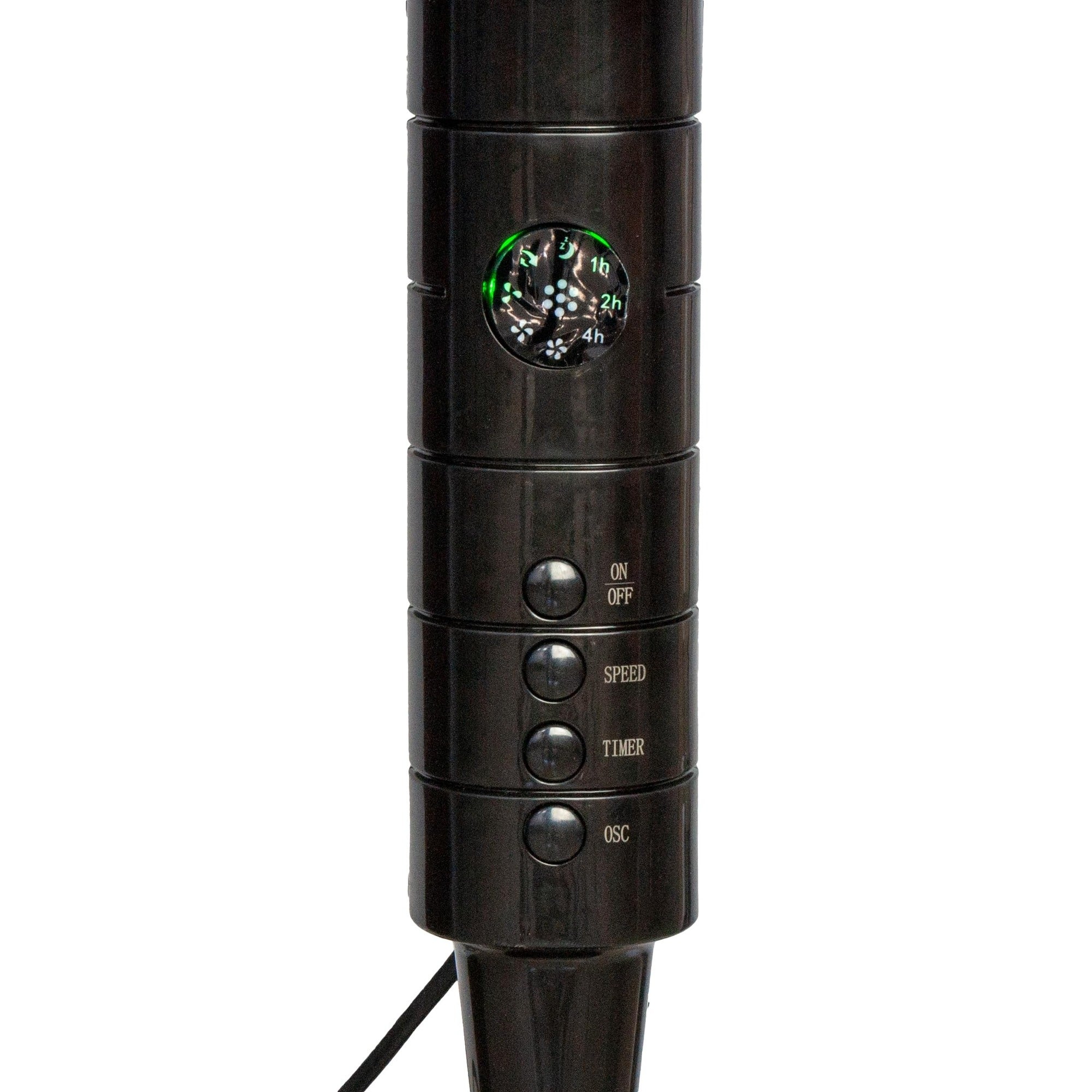 Wentylator stojący 40W z pilotem czarny 2