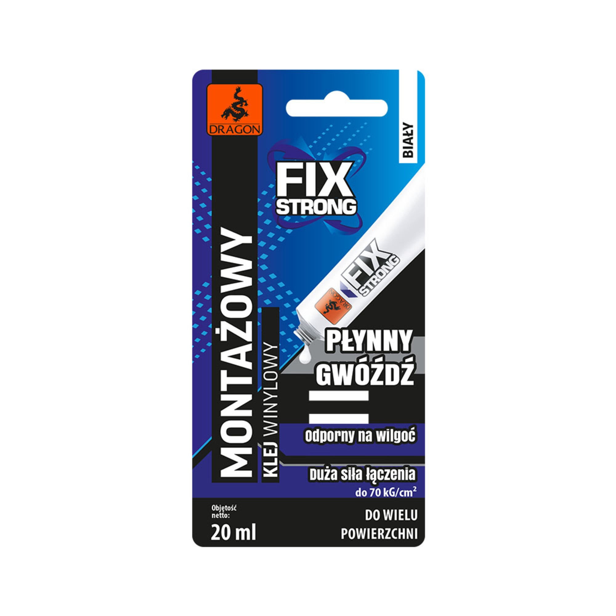 Klej montażowy polimer biały 200ml