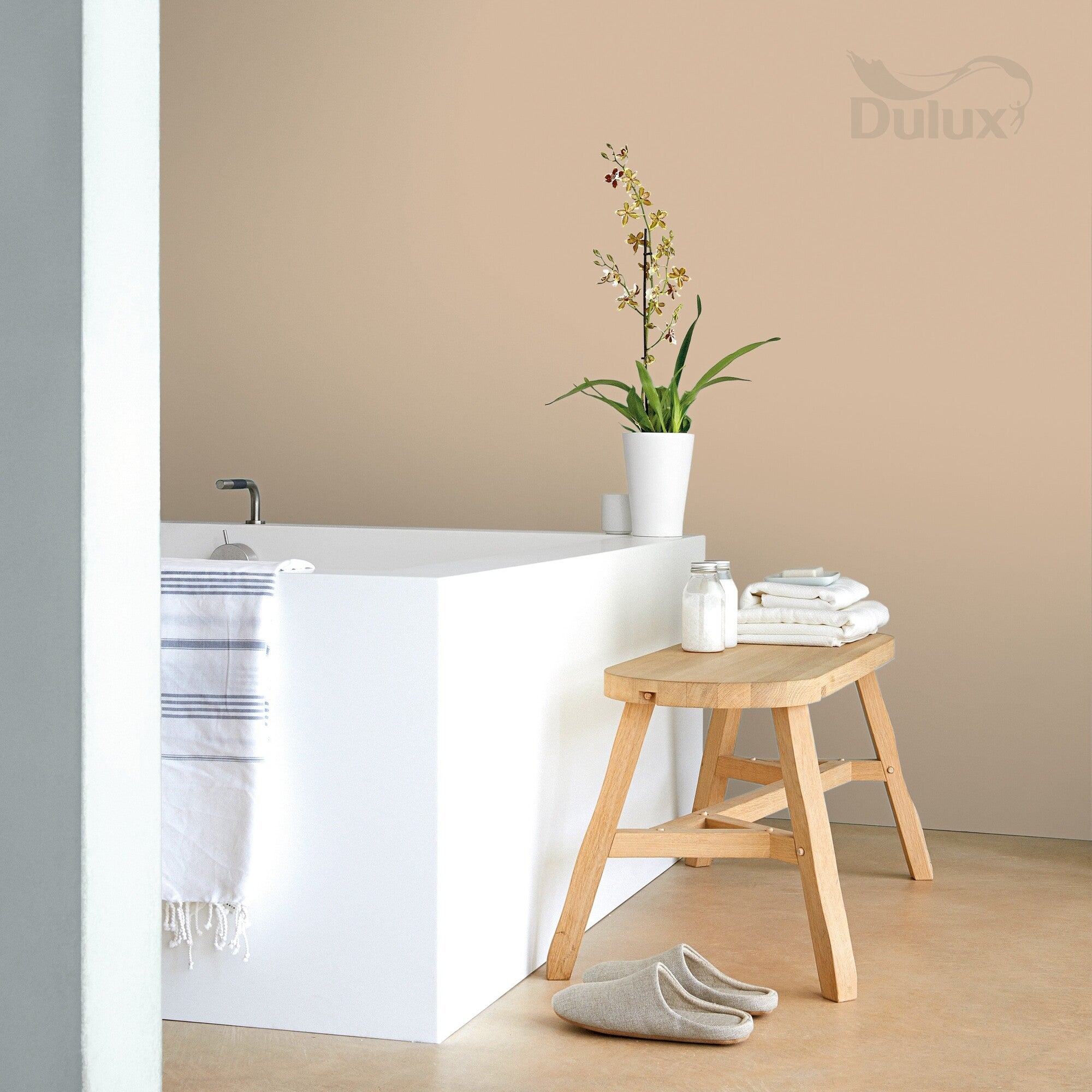 Farba Dulux EasyCare Kuchnia & Łazienka stepy bengalu 2,5l 3