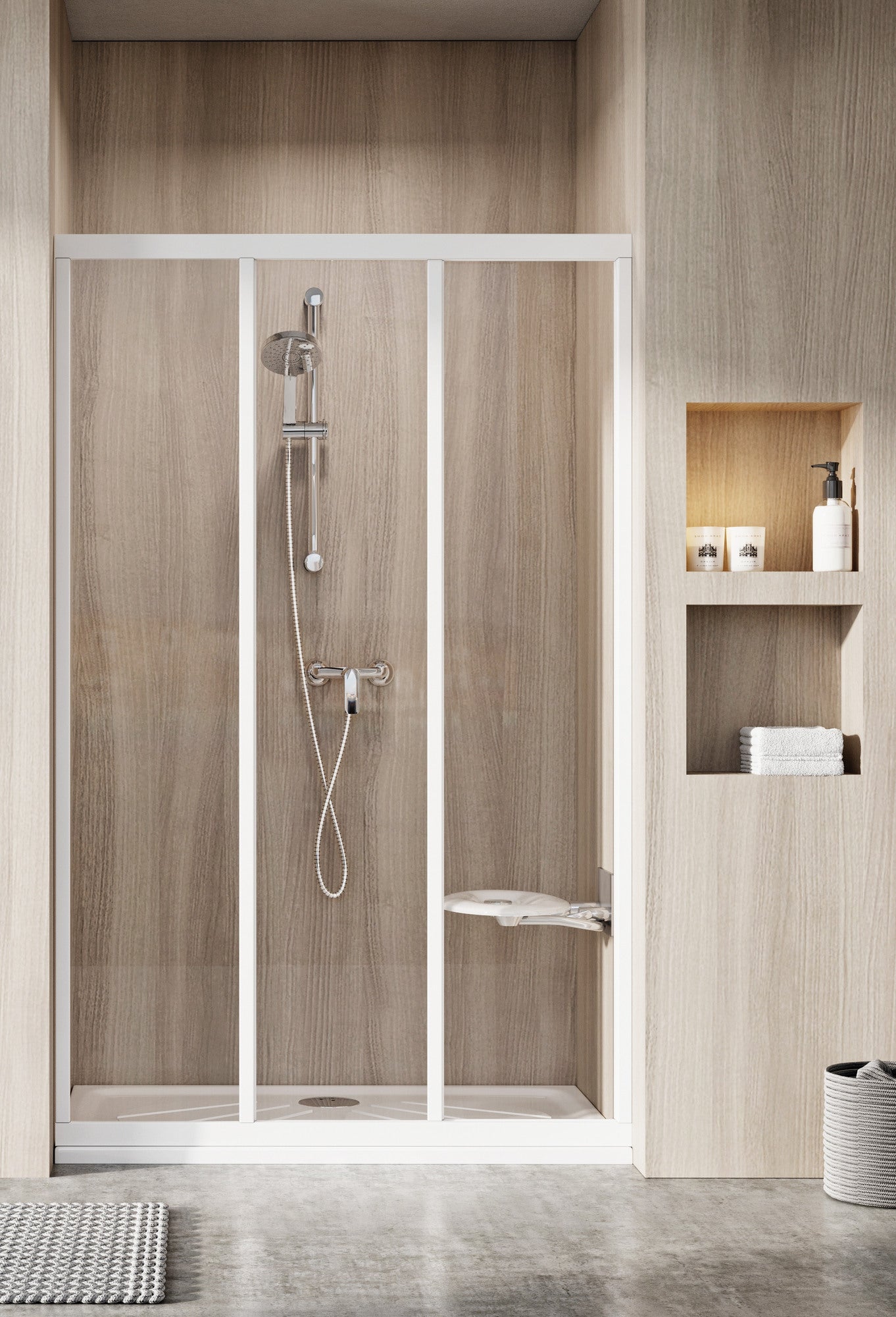 Drzwi prysznicowe Ravak Supernova 80 x 198 cm 