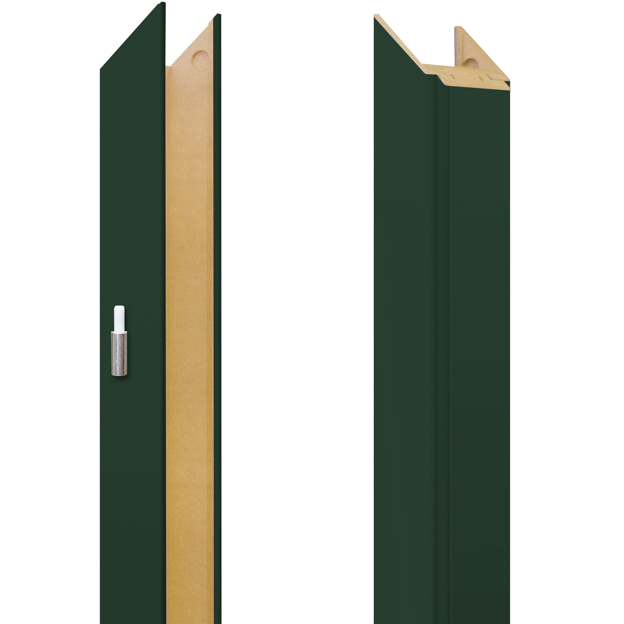 Baza prawa ościeżnicy regulowanej 80-100 ciemnozielony