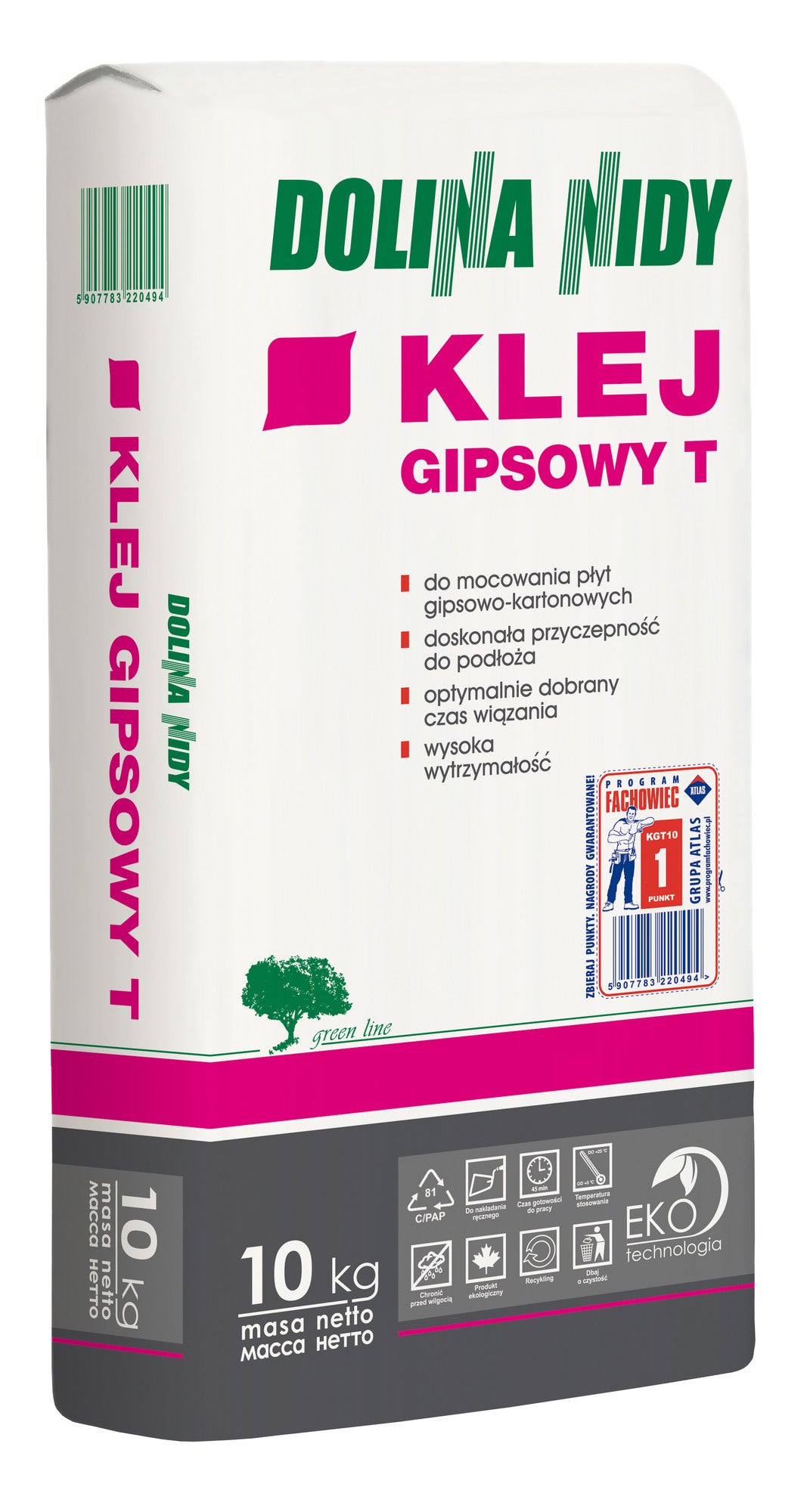 Klej gipsowy T Dolina Nidy 10 kg