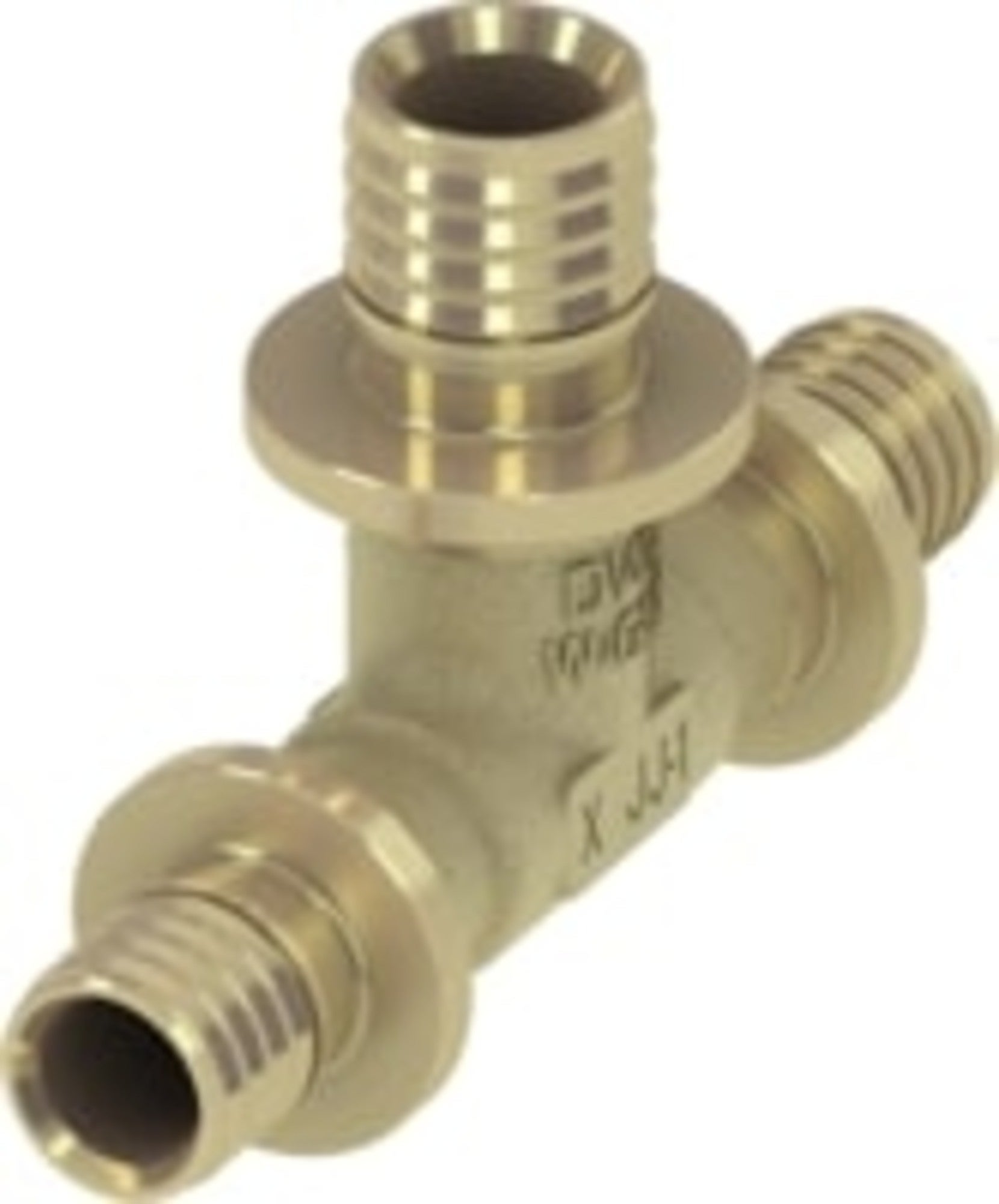 Tece Trójnik redukcyjny mosiężny 16x20x16 mm