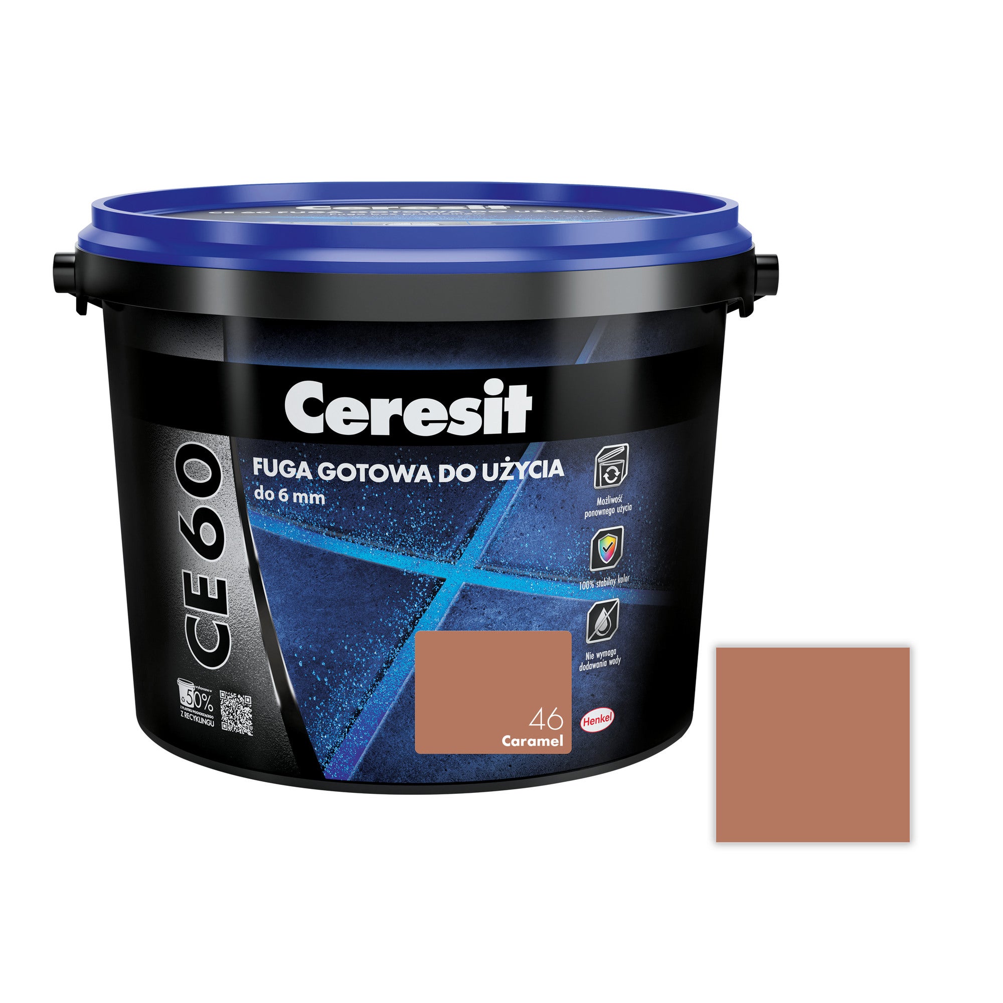 Fuga CE60 Ceresit gotowa do użycia caramel 2 kg 0