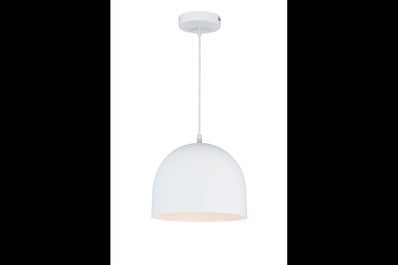 Oprawa sufitowa KATILU  1x E27, biała, średnica 25cm, materiał metal
