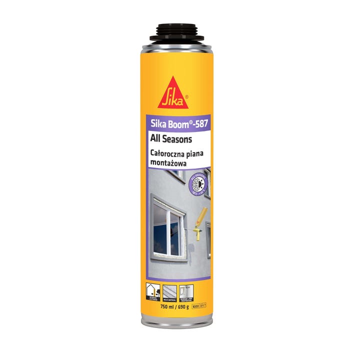 Piana montaźowa SikaBoom 587 750 ml, pistoletowa
