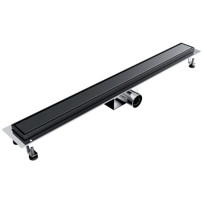 Odpływ liniowy AquaSteel La Black 800 mm