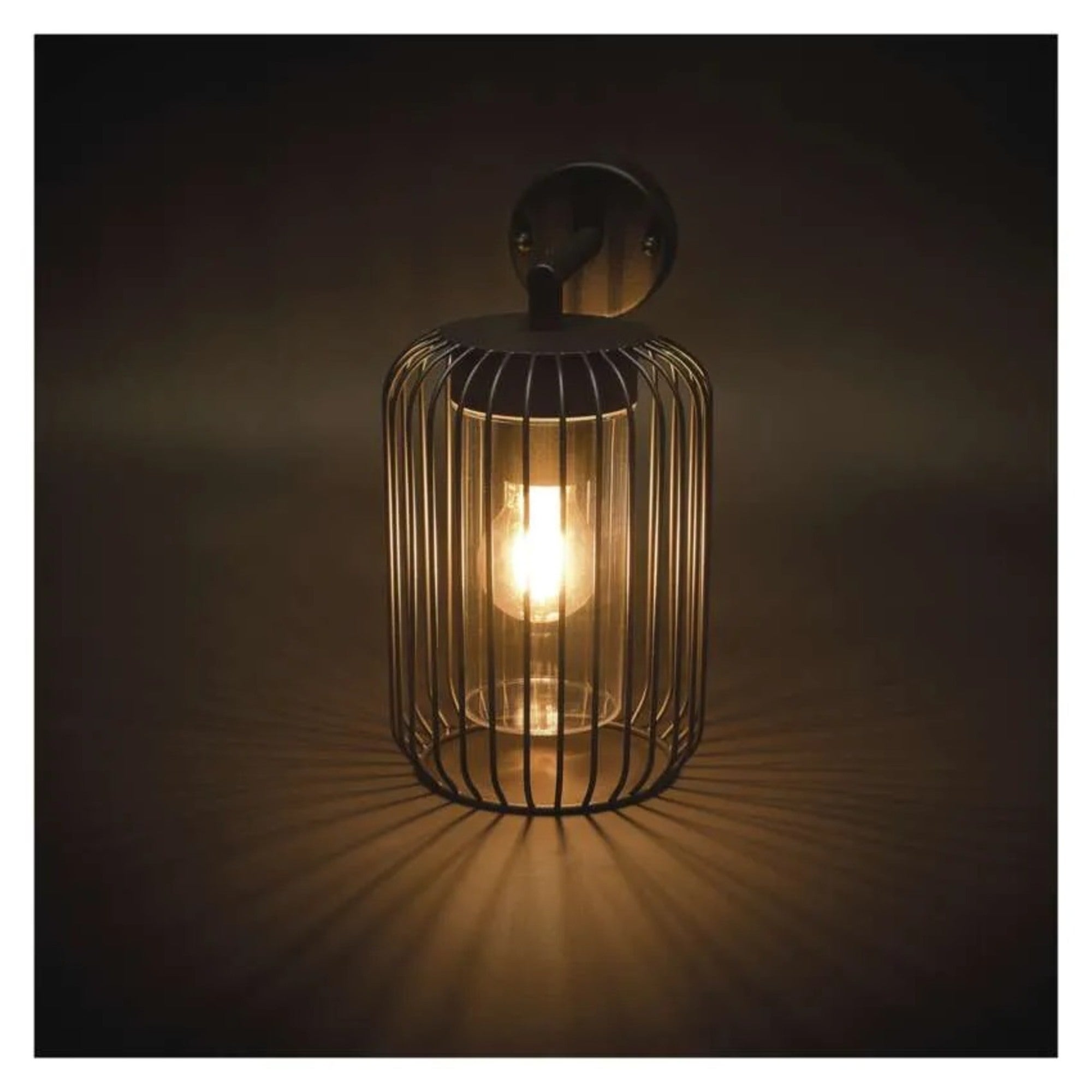 Kinkiet Salvia 15W E27 IP44 czarny 1