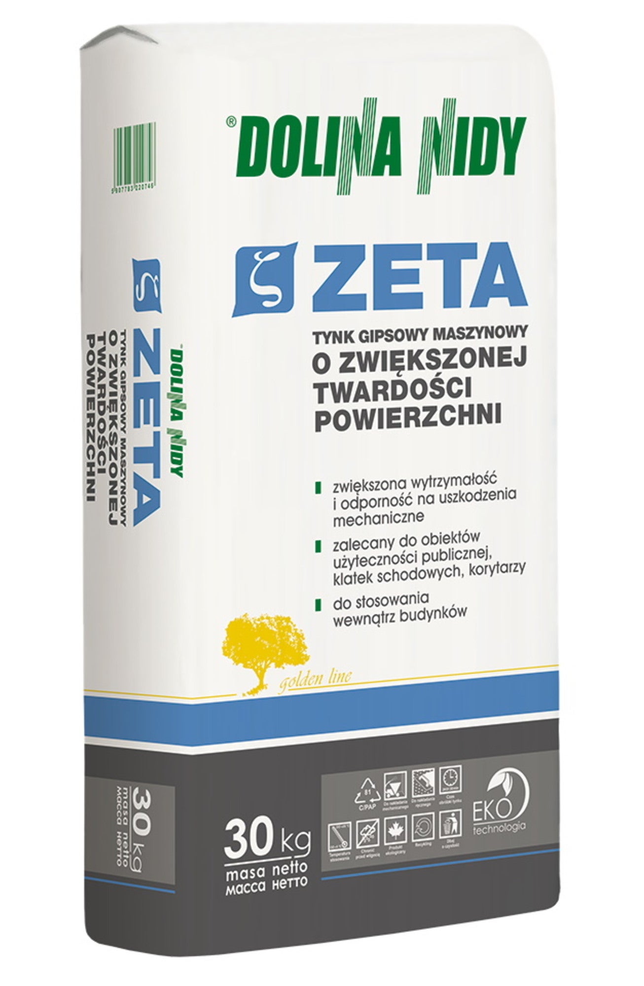 Tynk gipsowy maszynowy Dolina Nidy Zeta 30 kg 0