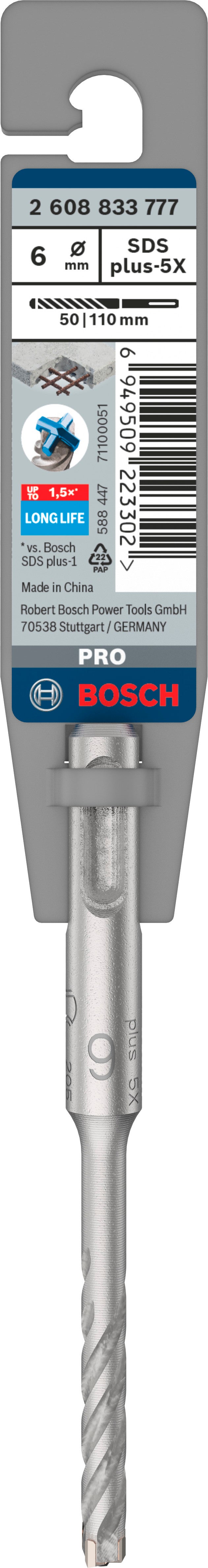 Wiertło SDS-Plus-5X 6x50x110 mm BOSCH 1