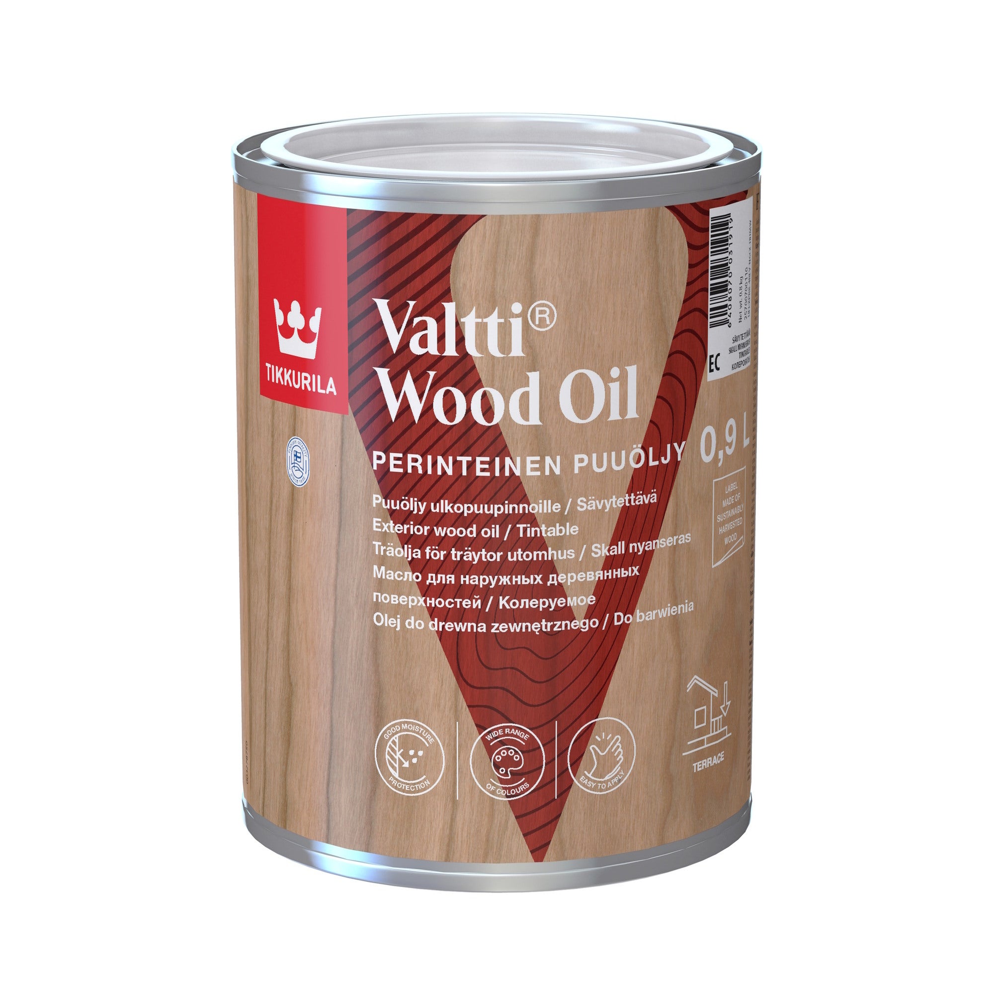 Farba Tikkurila Valtti Wood Oil 0,9l