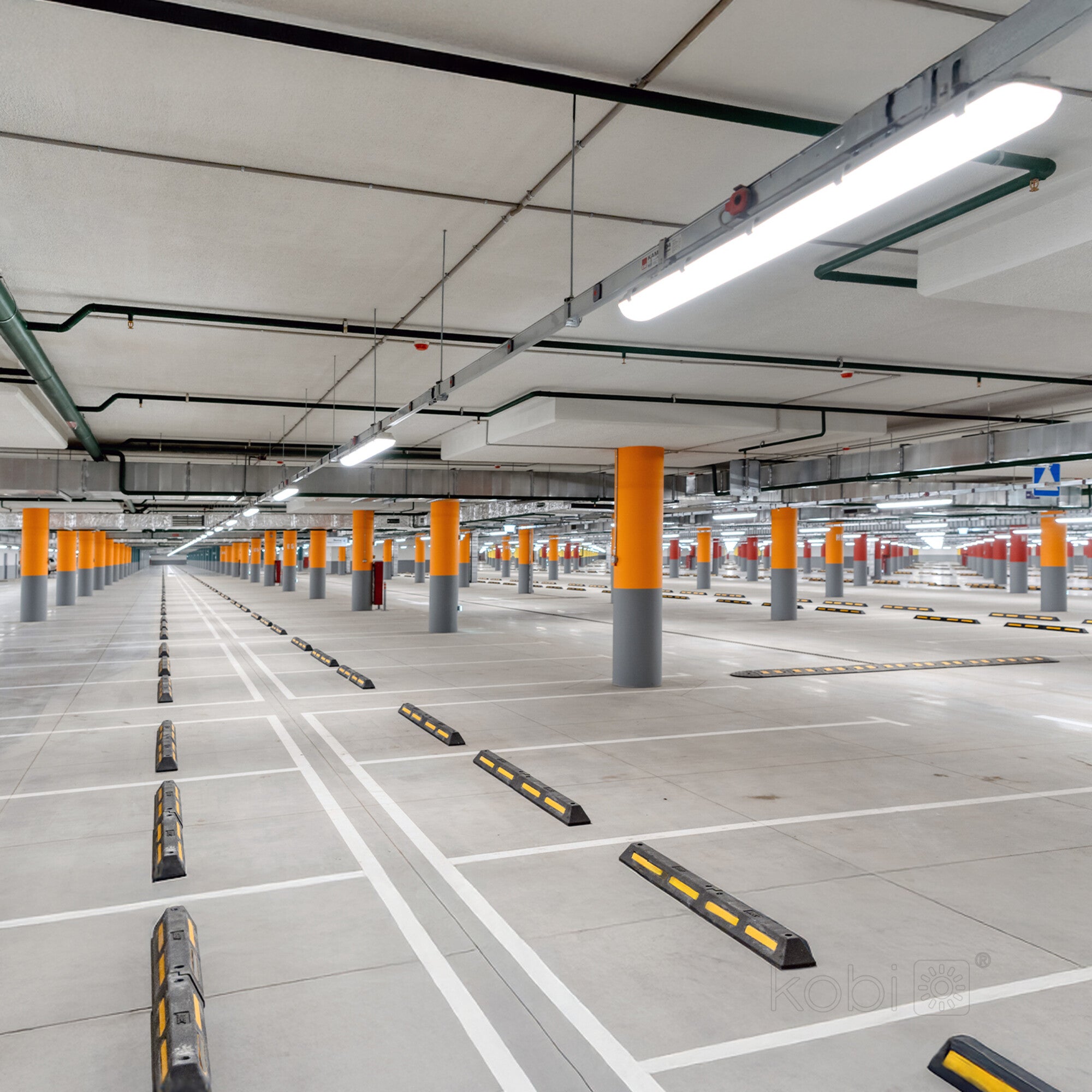 Oprawa do tub LED Hermic 2xT8 120cm IP65 2