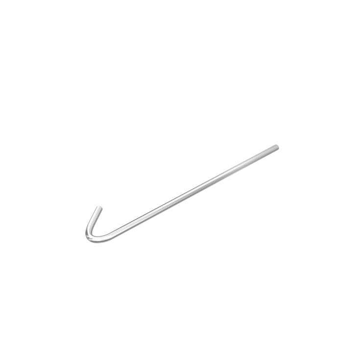 Pręt wieszakowy z hakiem 250 mm