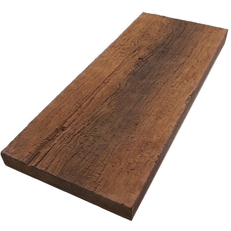 Beton dekoracyjny Deska Retro, brązowy, 23x55 cm, beton