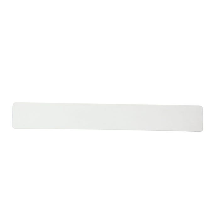 Zaślepki nakładki parapetowej PCV 40cm, biała