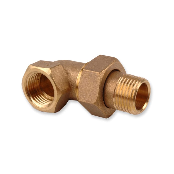 Śrubunek mosiężny kątowy GZ/GW 3/4"