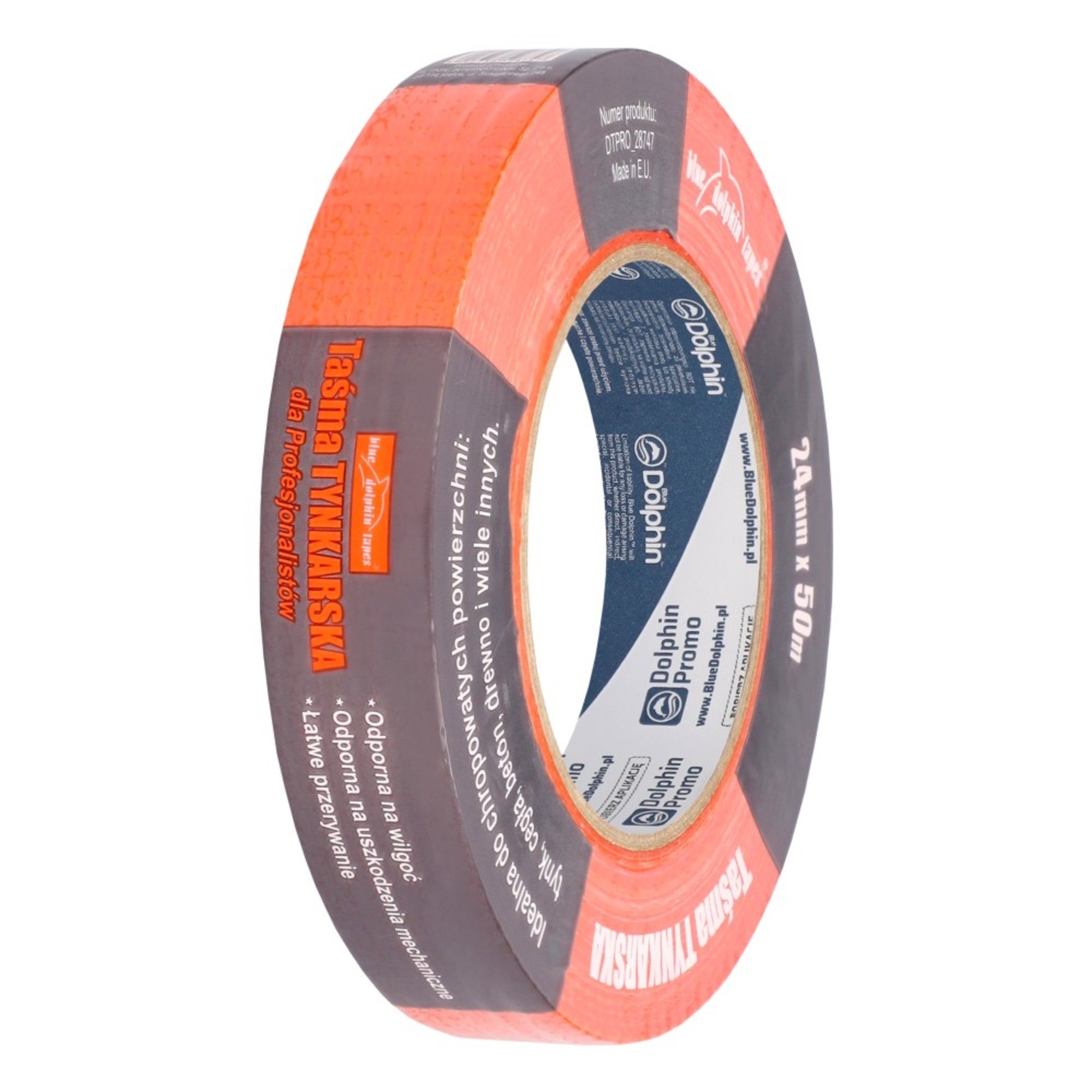 Taśma tynkarska Blue Dolphin 24mm x 50m 0