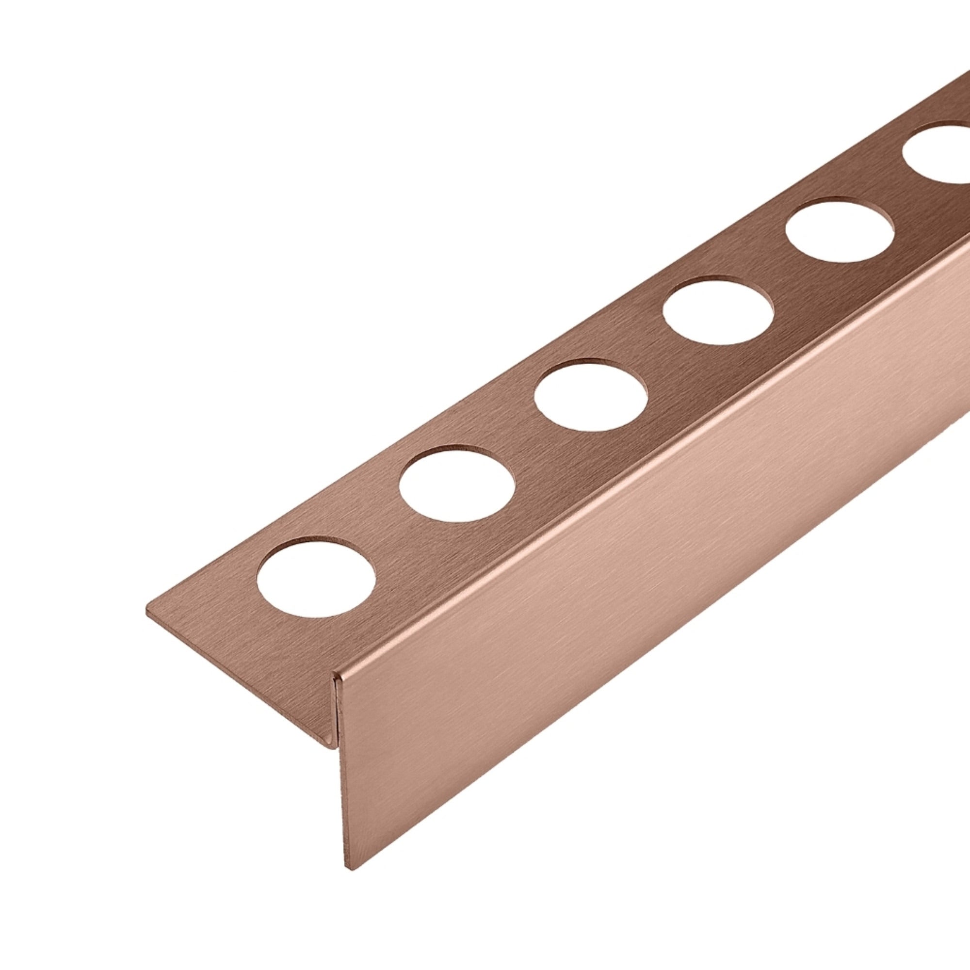 Listwa spadkowa podłogowa prawa 120 CM miedziana