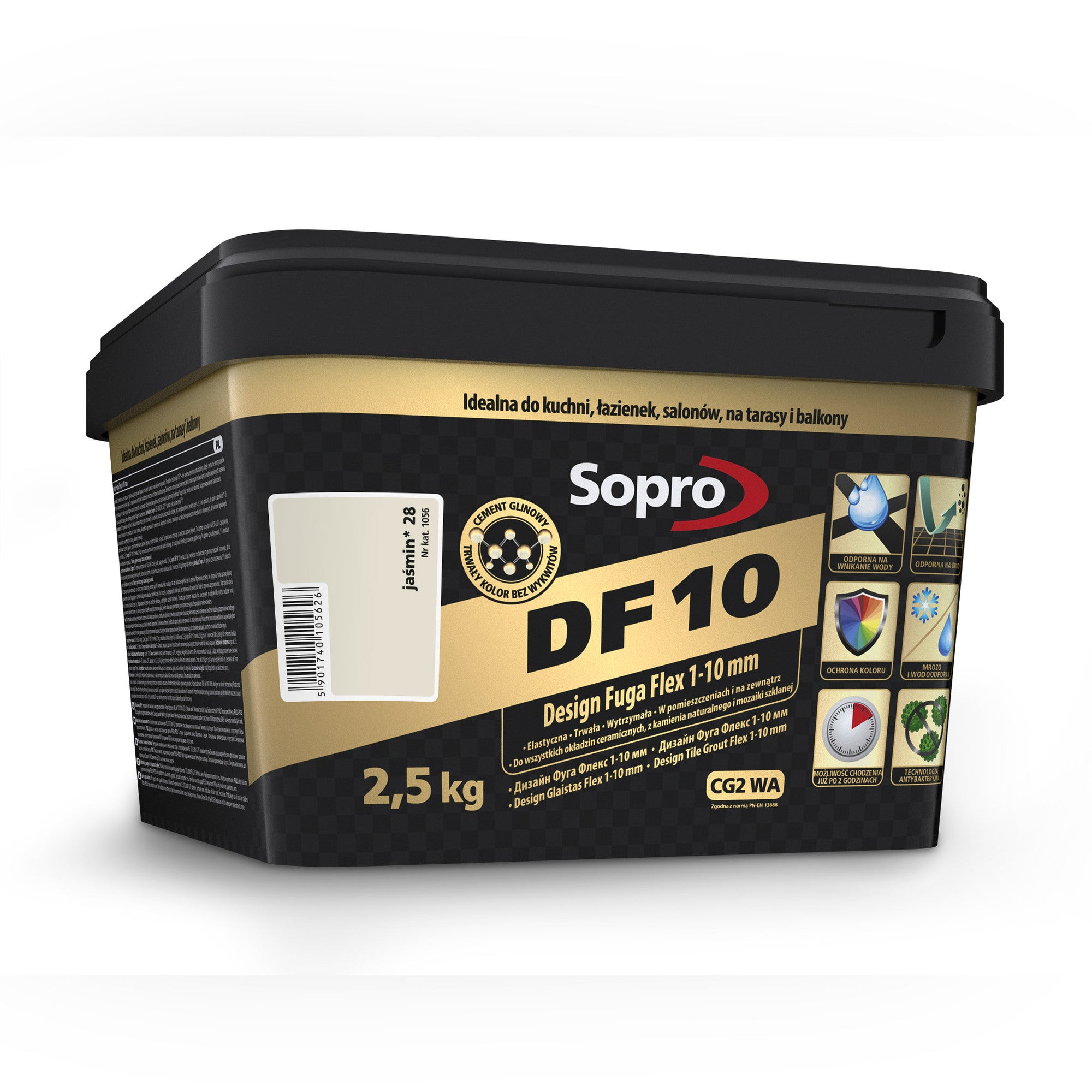 Fuga DF10 Design Flex 28 jaśmin 2.5 kg 1