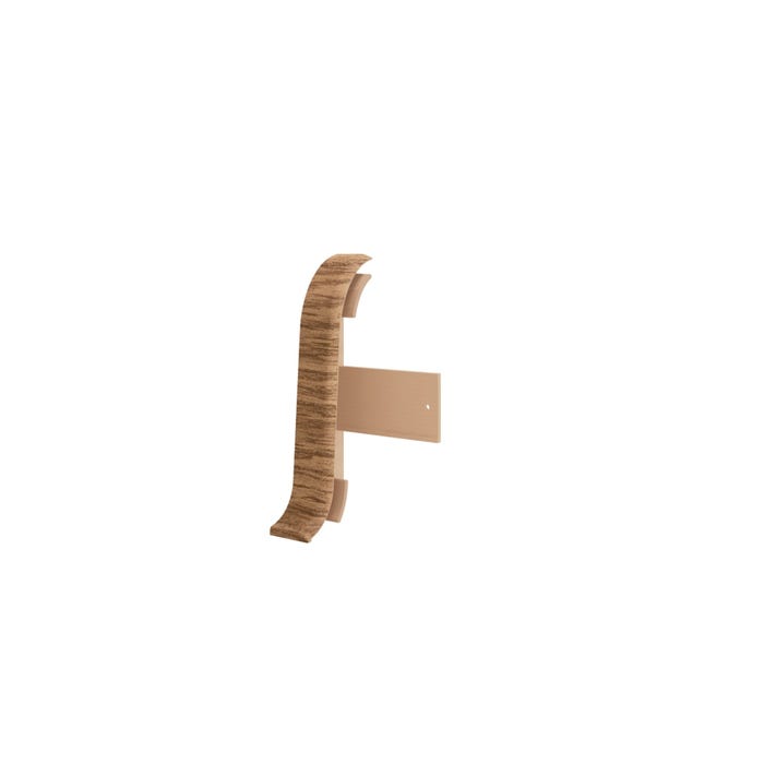 Zaślepka do listew przypodłogowych Stern 309 115x55x21mm Dąb Ciemny