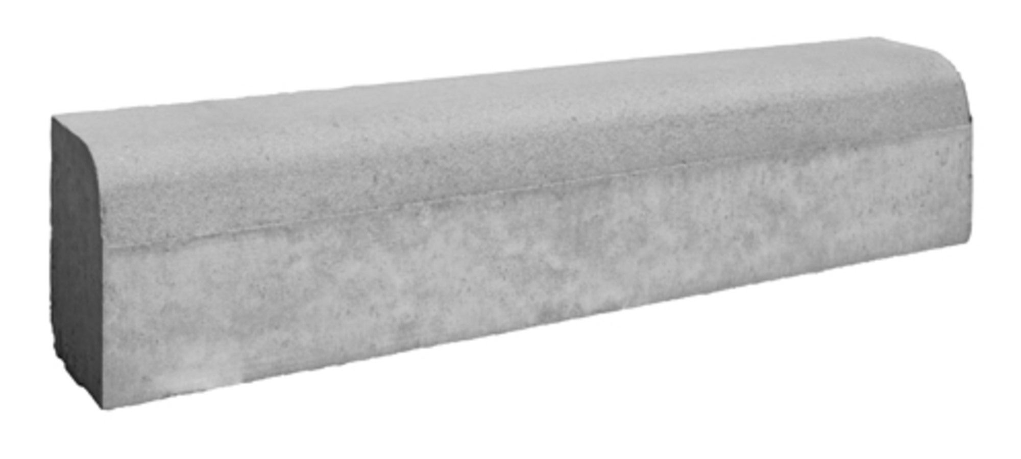 Krawężnik drogowy najazdowy, szary, wym. 220x100x15 cm, Certus 0