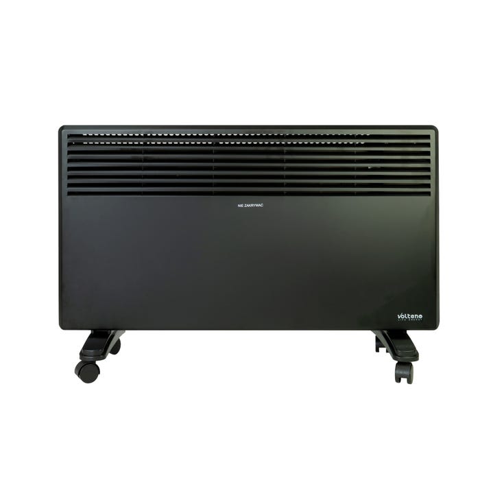 Grzejnik 2000W scienny/stojacy czarny