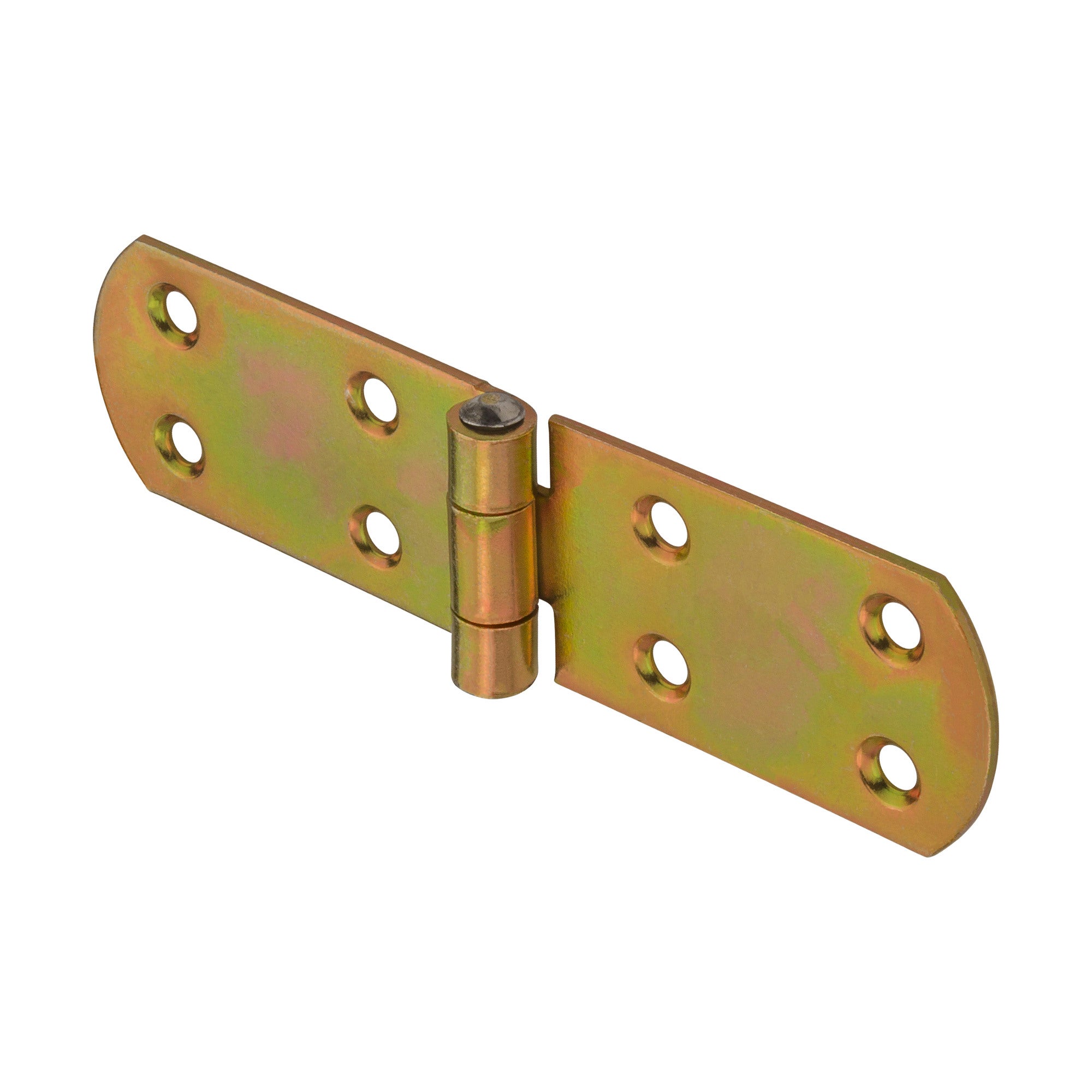 Zawias francuski 140x35 mm ocynk żółty 