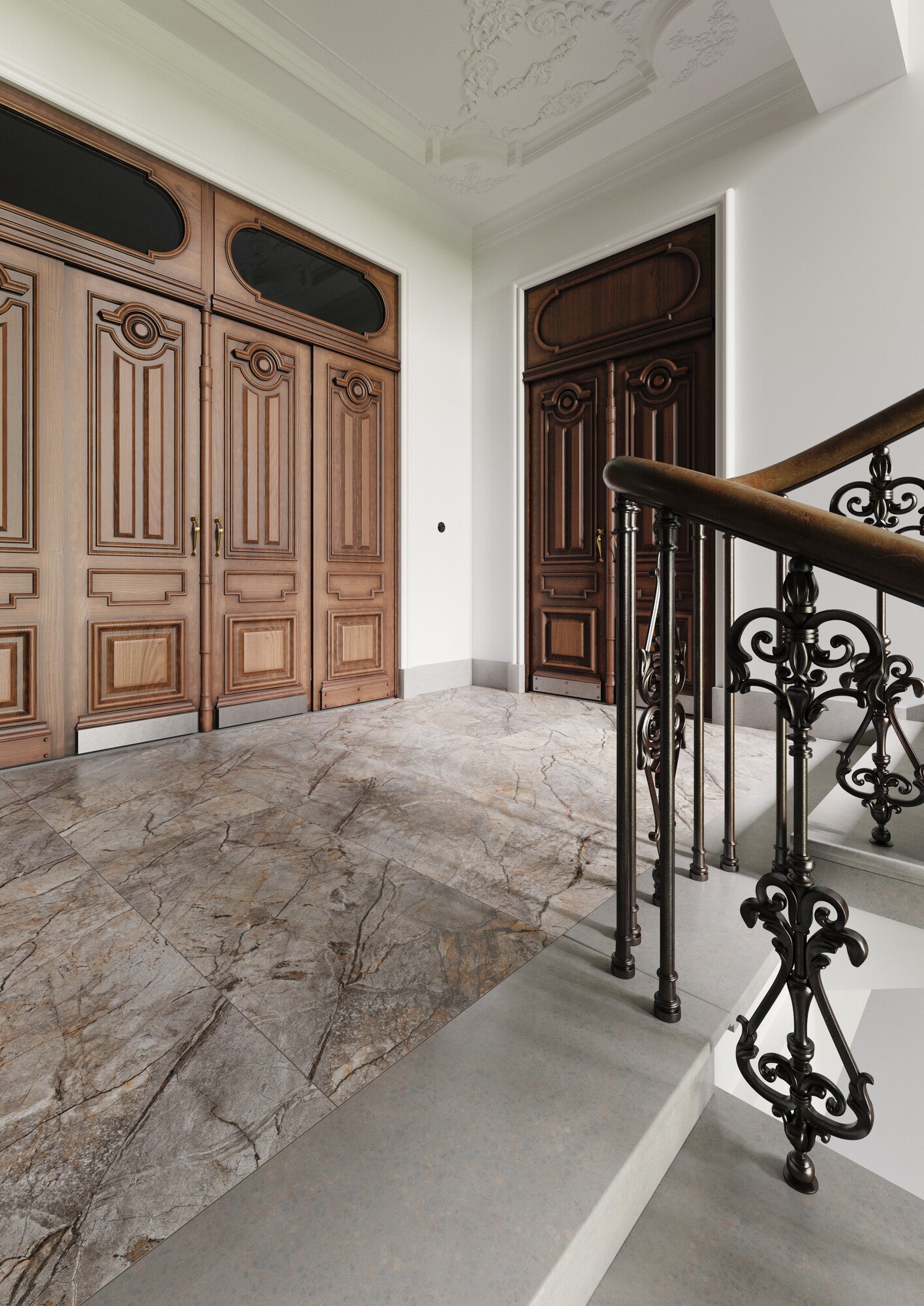 Gres szkliwiony Sky Fall Grey 30x60 cm 1.8 m2 1