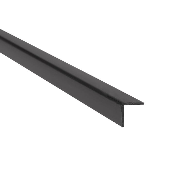 Kątownik PCV czarny 10x10x1.1mm 2.75m