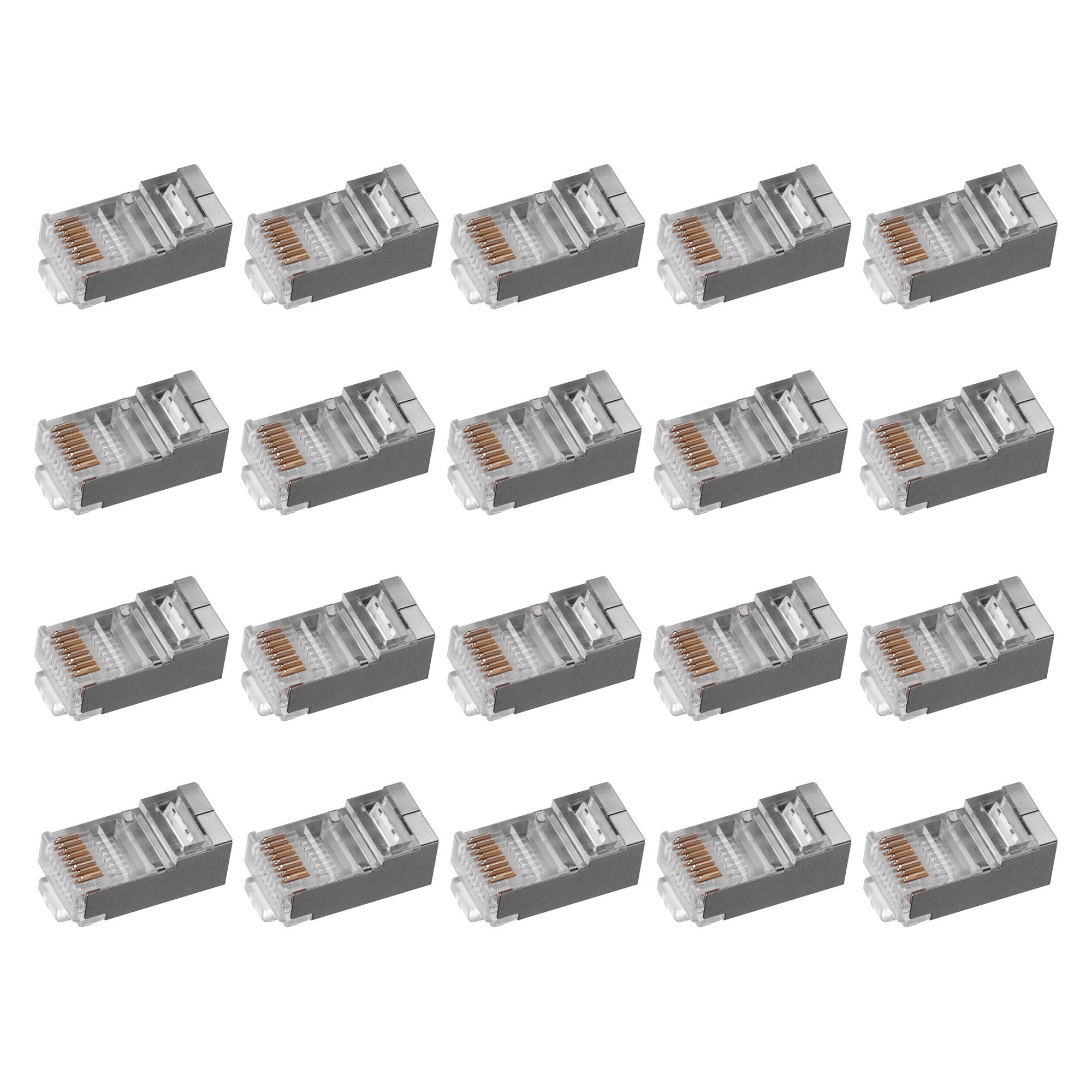 Wtyk RJ45 FTP kat 5e 20szt 1