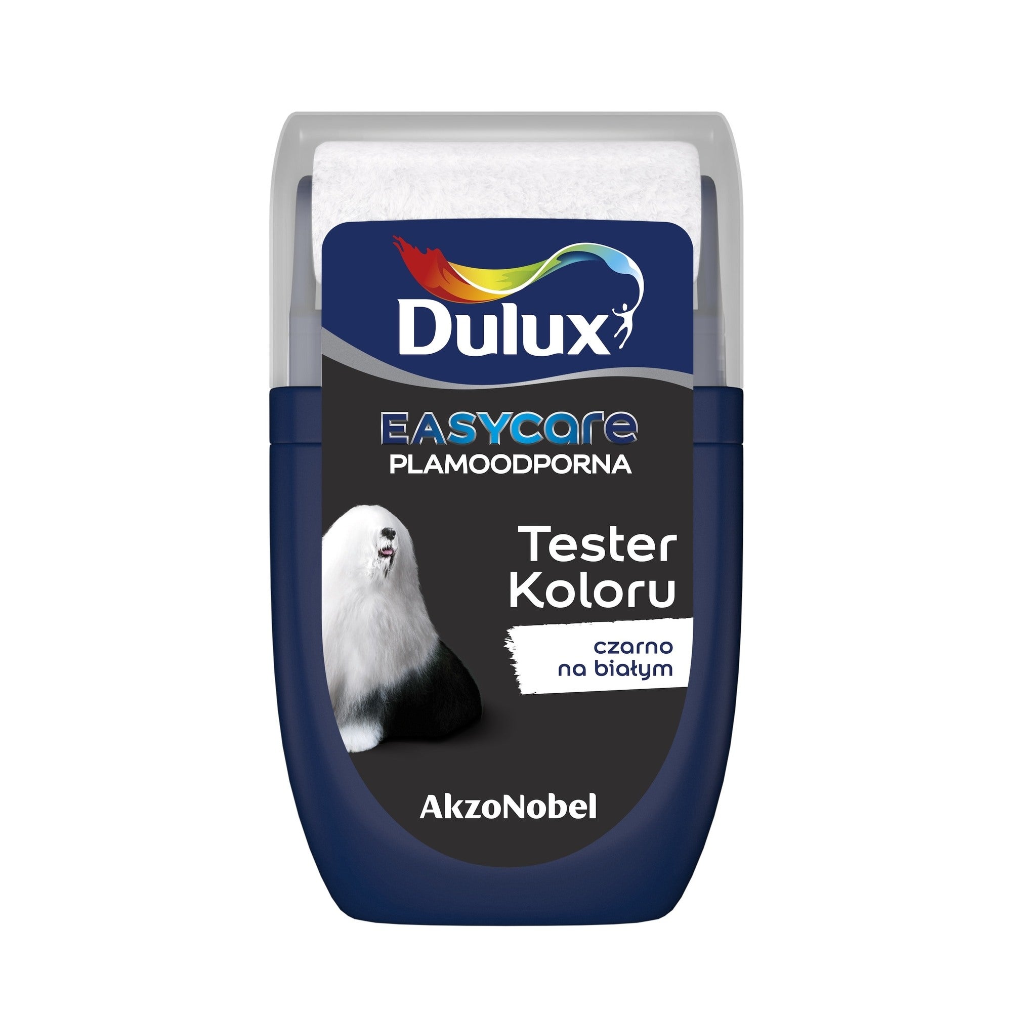 Farba Dulux EasyCare czarno na białym 0,03l 1