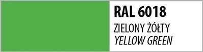 Spray Lakier akrylowy Ambro-Sol zielony żółty RAL6018 400ml 1