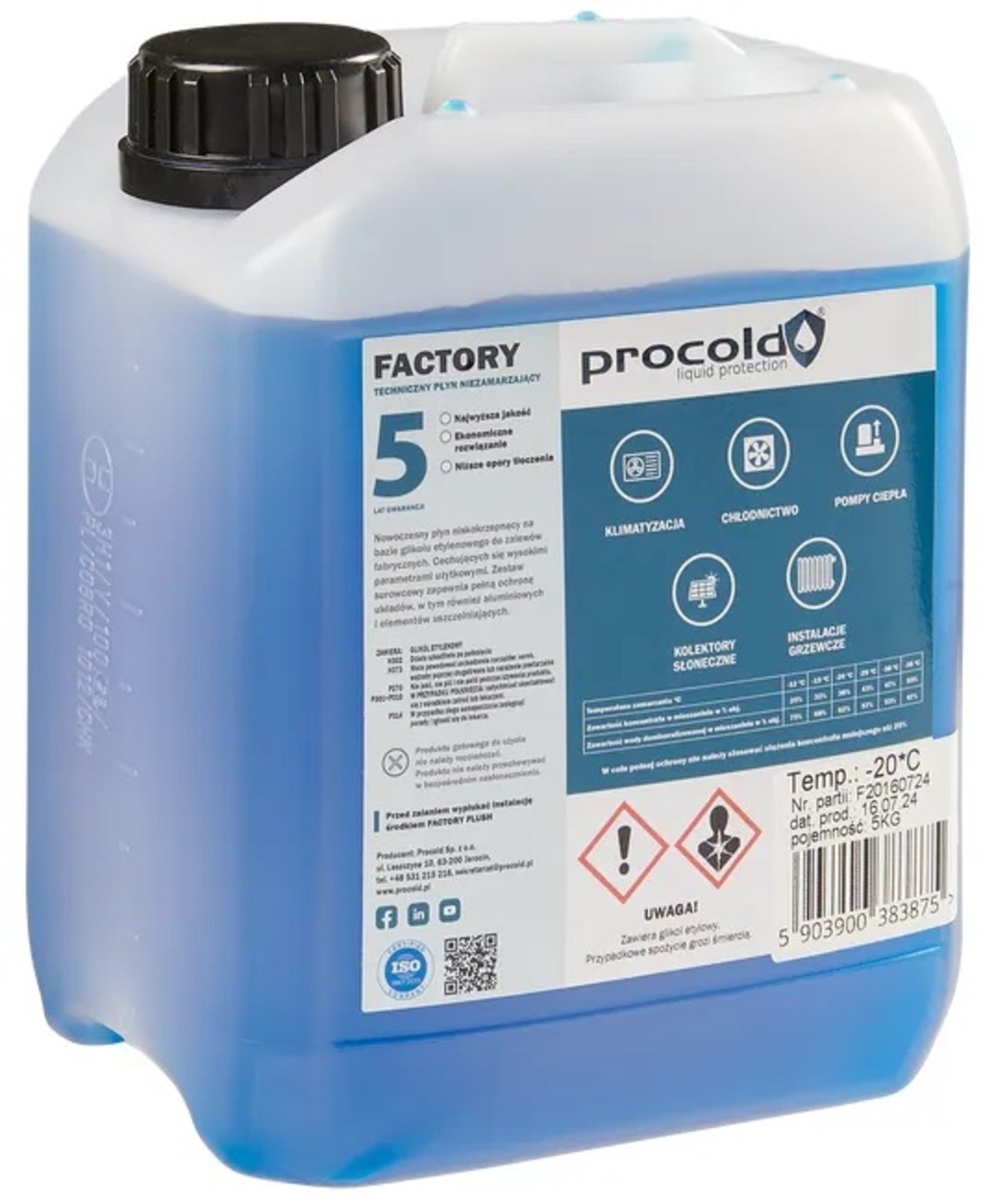 Płyn do grzejników PROCOLD GLIKOL 1