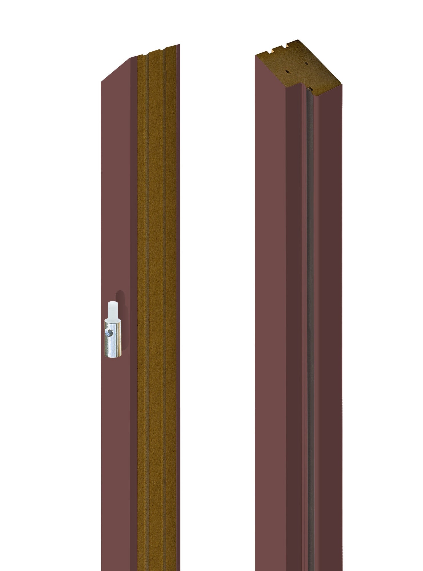 Baza lewa ościeżnicy stałej clay