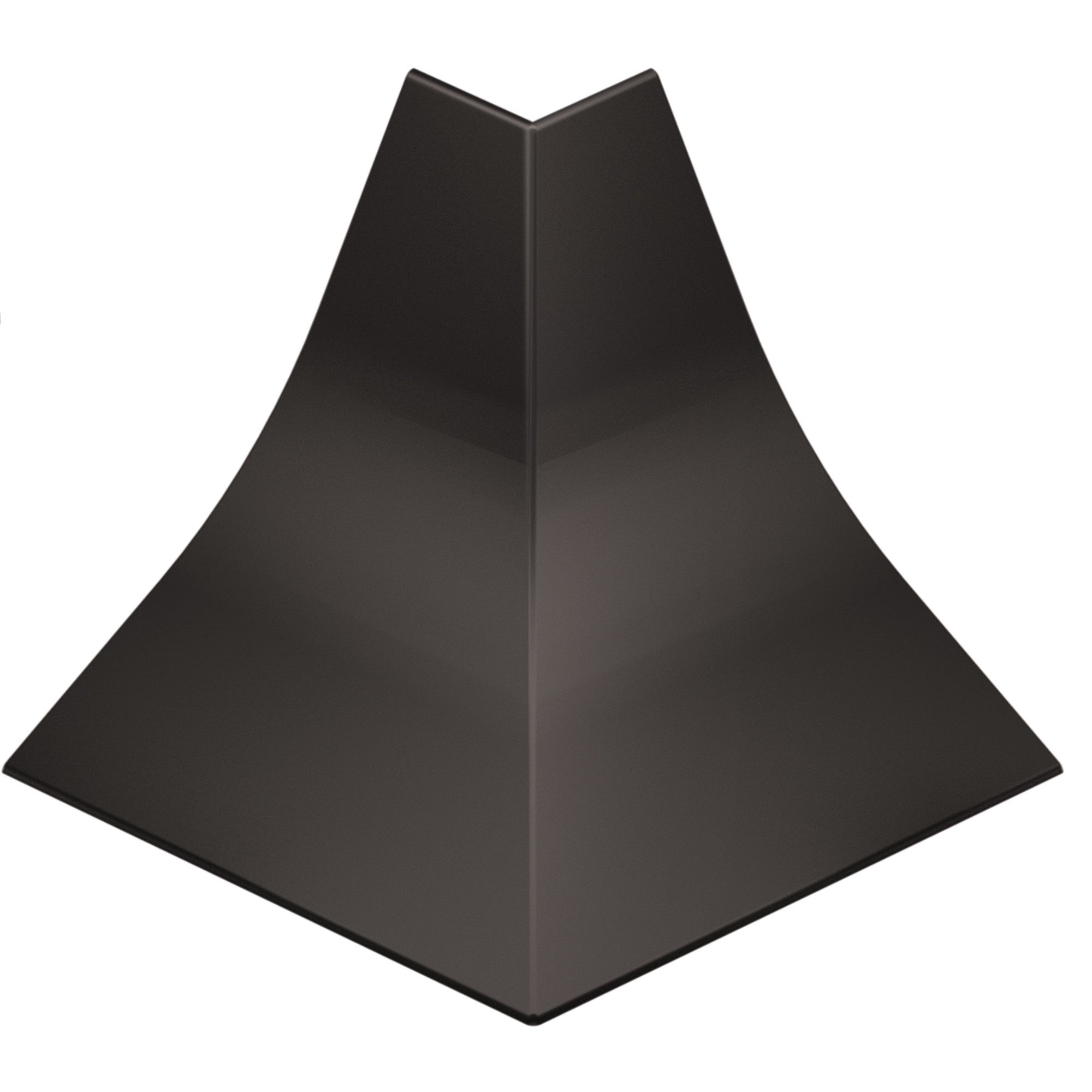 Narożnik zewętrzny do listwy przyblatowej wklęsłej szerokiej 2szt Cezar Grafitowy mat