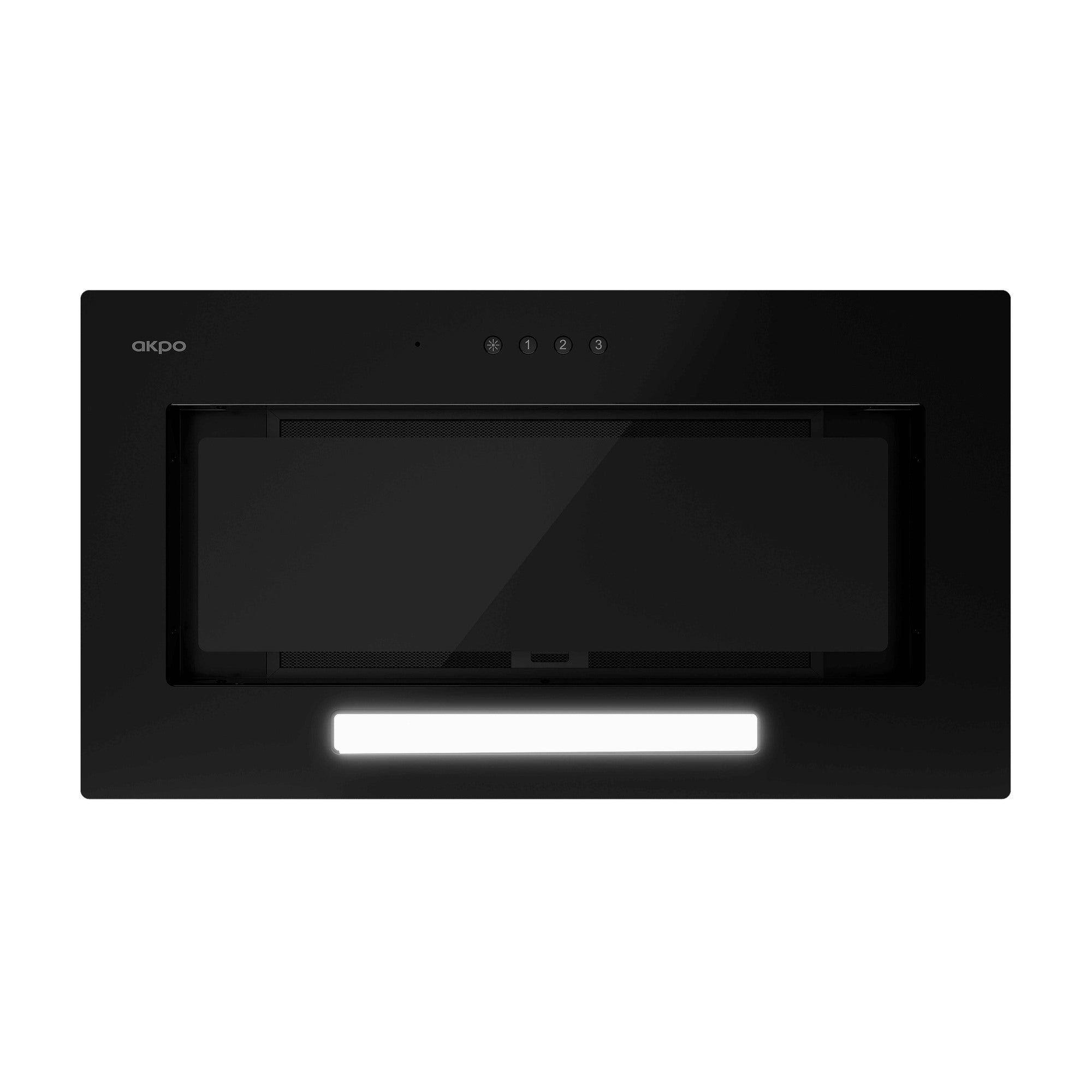 Okap wbudowany WK-11 Fabio 60cm czarny 1