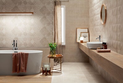 Płytka ścienna Cava Silver 32.8x89.8 cm 1.77m2 1