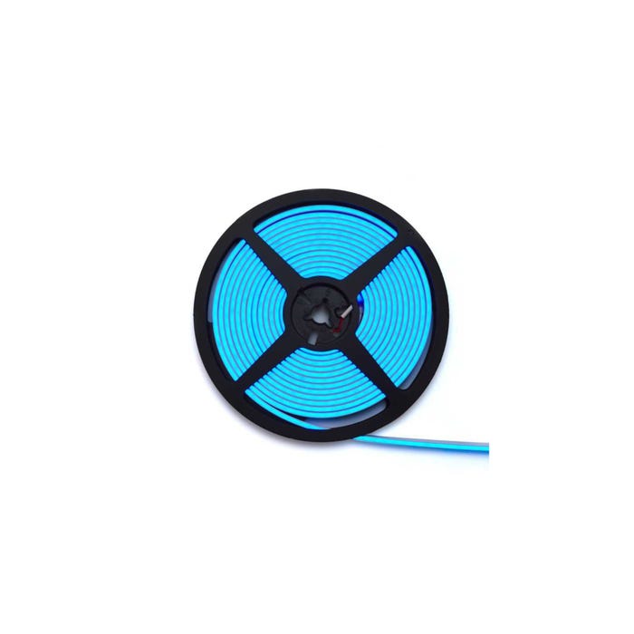 Taśma LED 24V Neon 12W niebieska IP67 5m