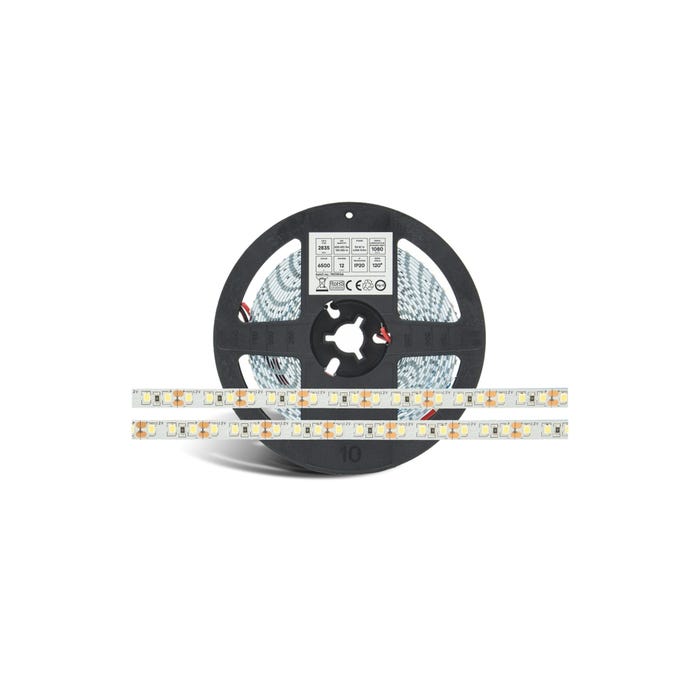 Taśma 600 LED 2835 SMD 12V Biały Ciepły RA80