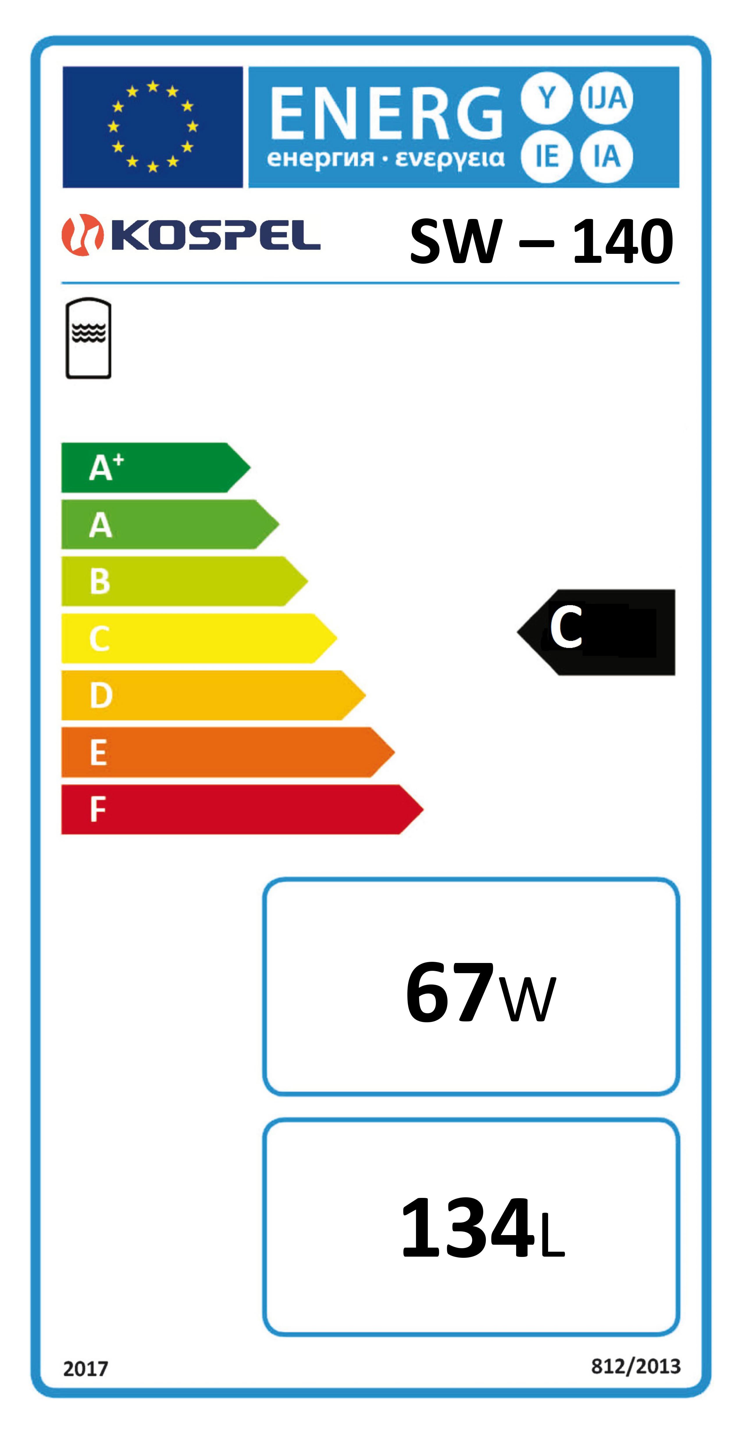 Wymiennik stojący SW Termo Max 140 l 2
