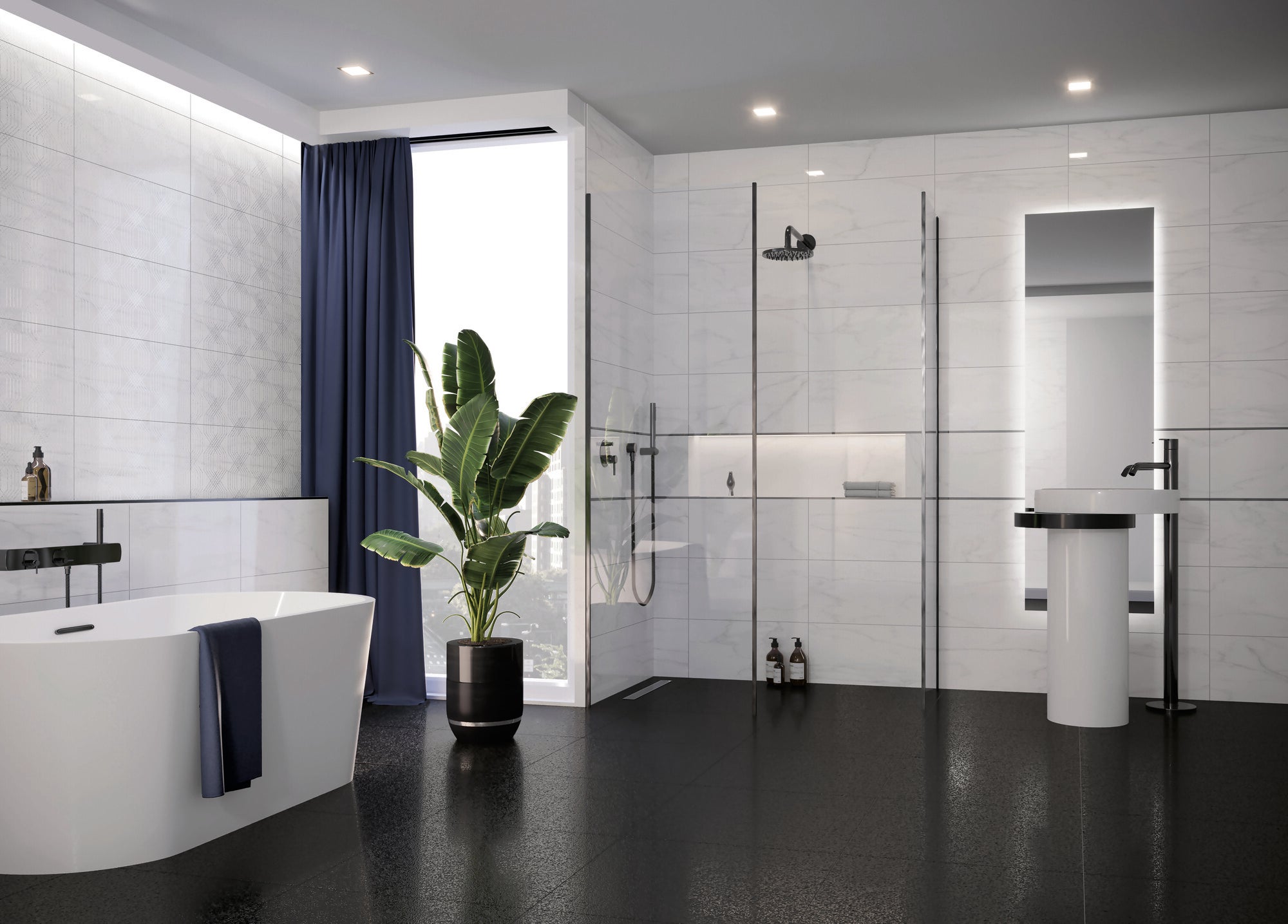 Płytka ścienna Ofelia white 30x60 cm 1.8 m2 5