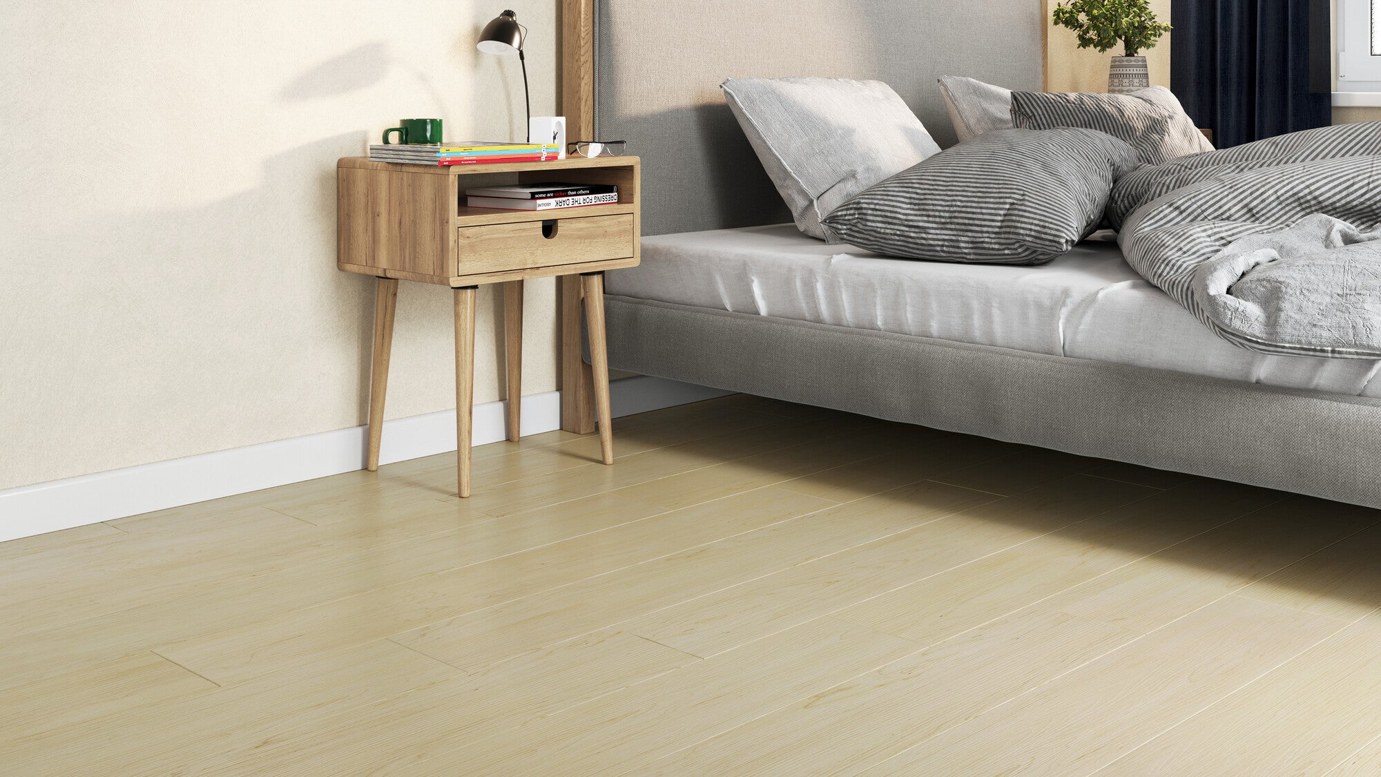 Panel winylowy SPC Dąb Sunny kl.32 4mm op.2.425m2 1