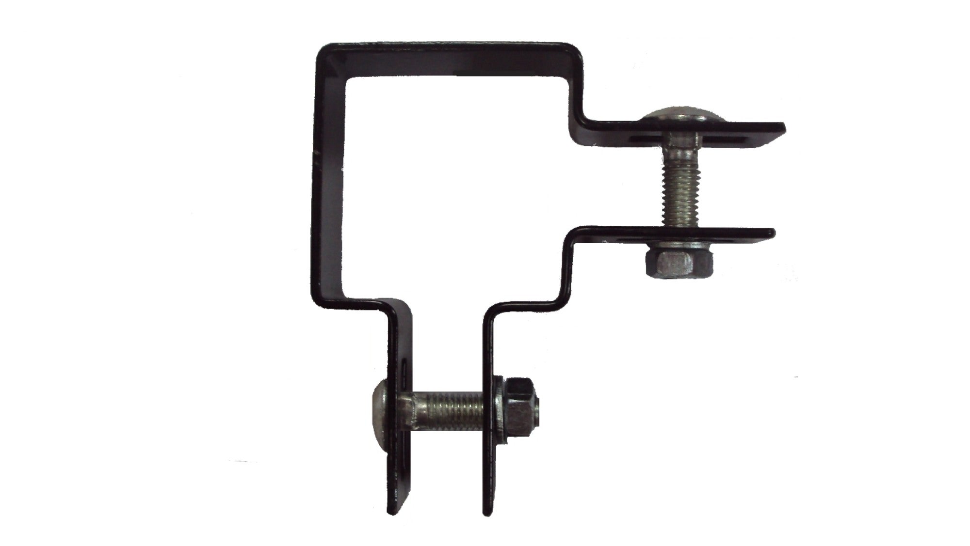 Obejma narożna czarna, 50x50 mm