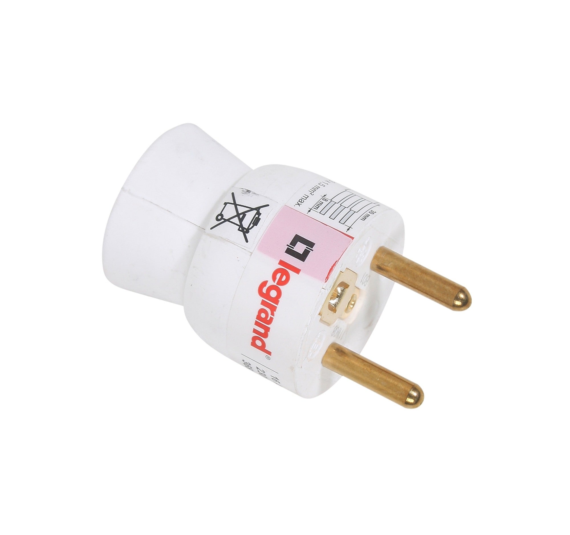 Wtyczka prosta 16A z uziemieniem Legrand 1