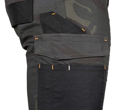 Spodnie robocze NEO 81-350-1, Mix&Match, Canvas, wzmocnienia z Cordury, zielone moro, rozmiar L/52 6