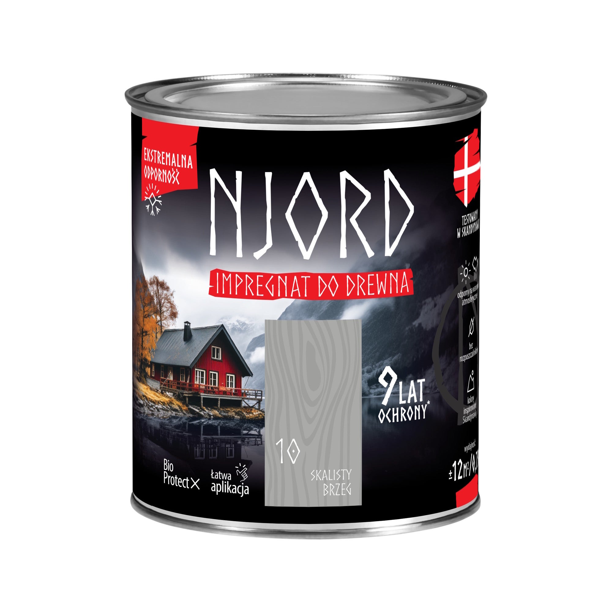 Njord impregnat do drewna skalisty brzeg 0,75L 0