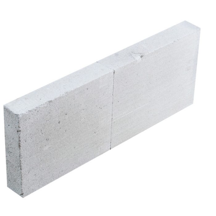 Beton komórkowy H+H 600, bloczek 8 cm 80x590x240 mm 600 kg/m3 7,06 szt./m2