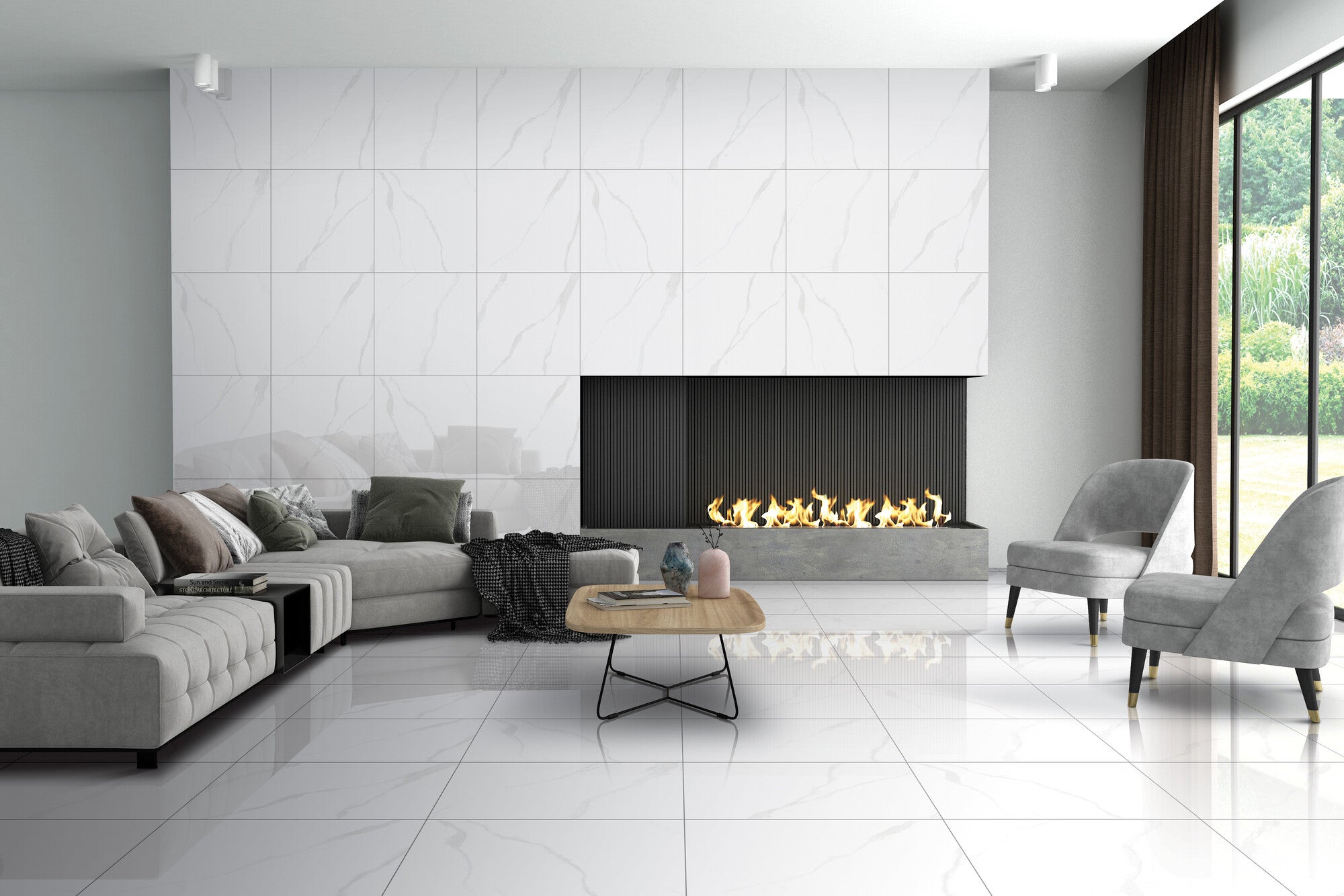 Gres szkliwiony polerowany Brugia Natural 60x60 1,44 m2 6