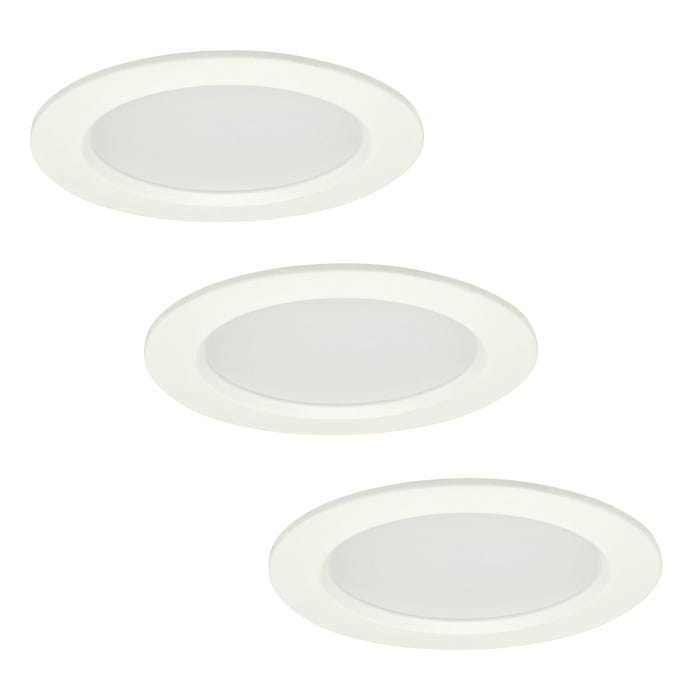 3x Oczko podtynkowe Miro LED 6W 400 lm 3000K IP44