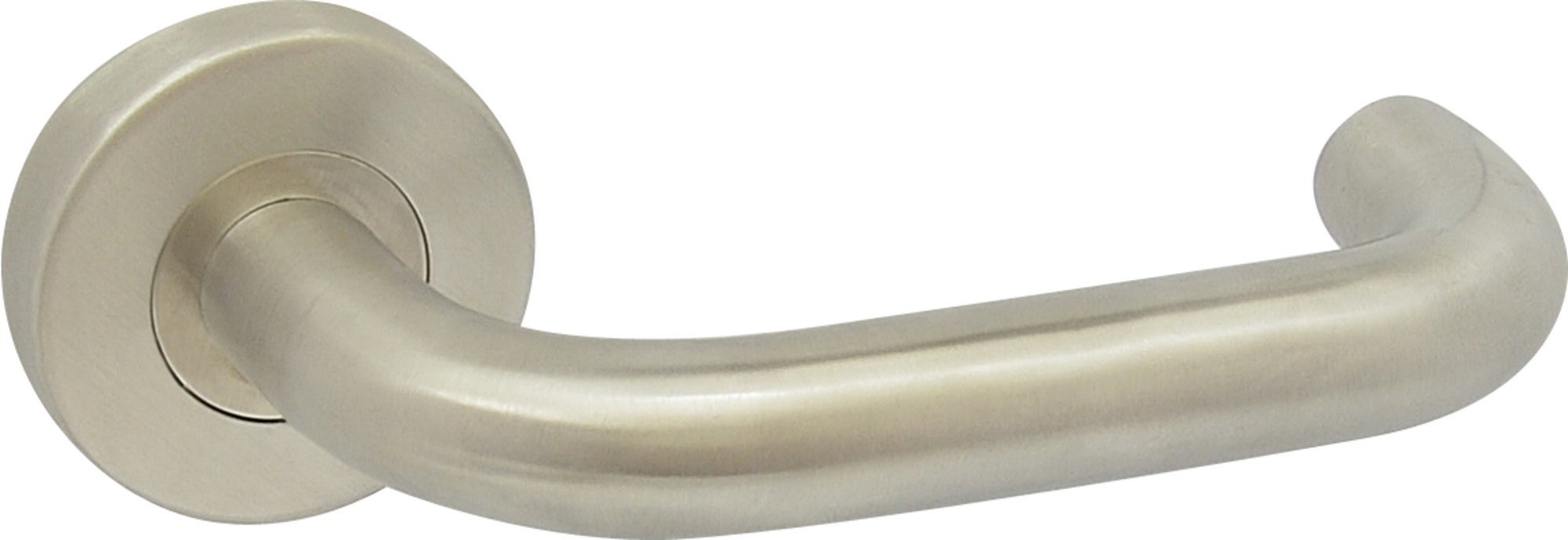 Klamka Uno-M z krótkim szyldem inox